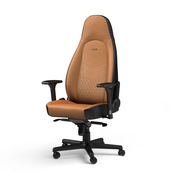 Noblechairs ICON Real Leather Cognac/Black Noblechairs ICON Real Leather Cognac/Black